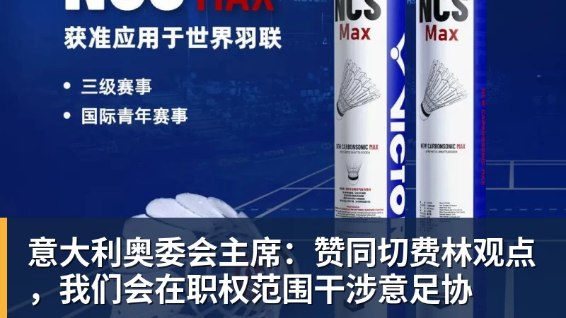 米兰体育意大利奥委会主席：赞同切费林观点，我们会在职权范围干涉意足协